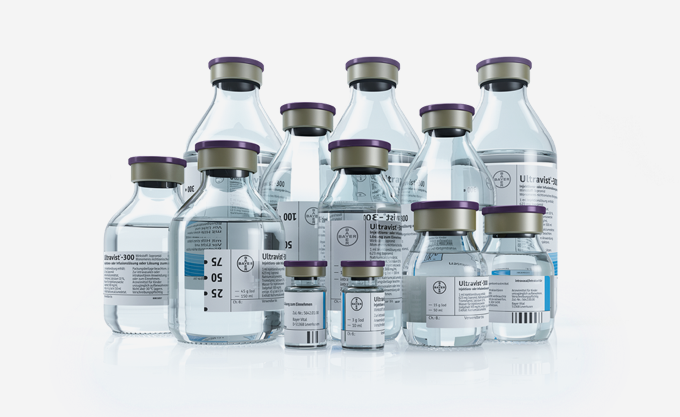 Ultravist® Bayer (ioprimida) inyectable 300 / 370 mg yodo/mL)